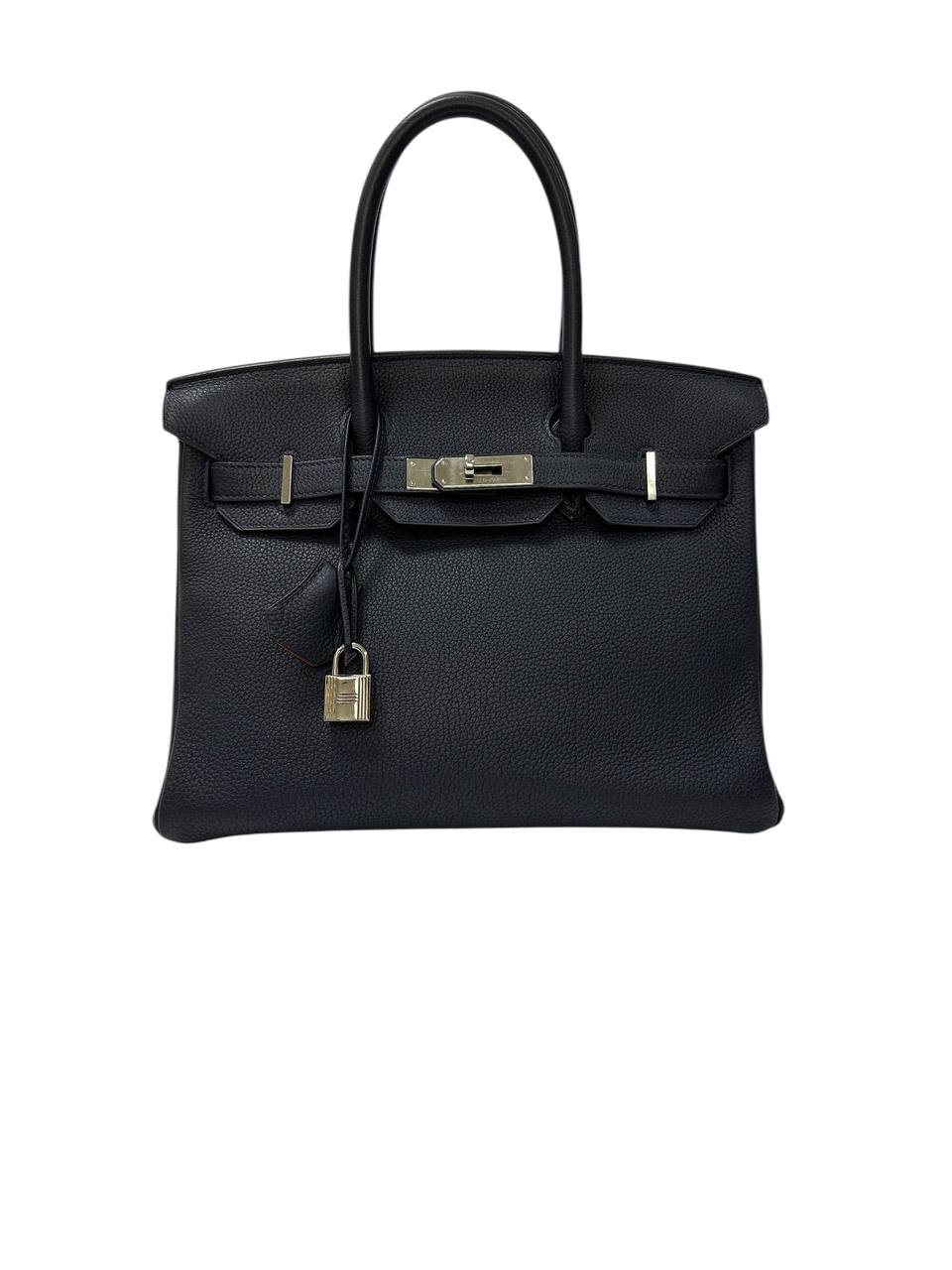  Birkin 30 двоколірна — акцент у гардеробі