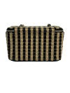 Сумка Raffia Jute у смужку з ланцюжком #8