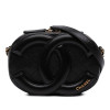 Сумка через плече cc quilted lambskin coco midnight camera bag #1