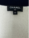 Chanel кашеміровий кардиган з контрастною обшивкою #8
