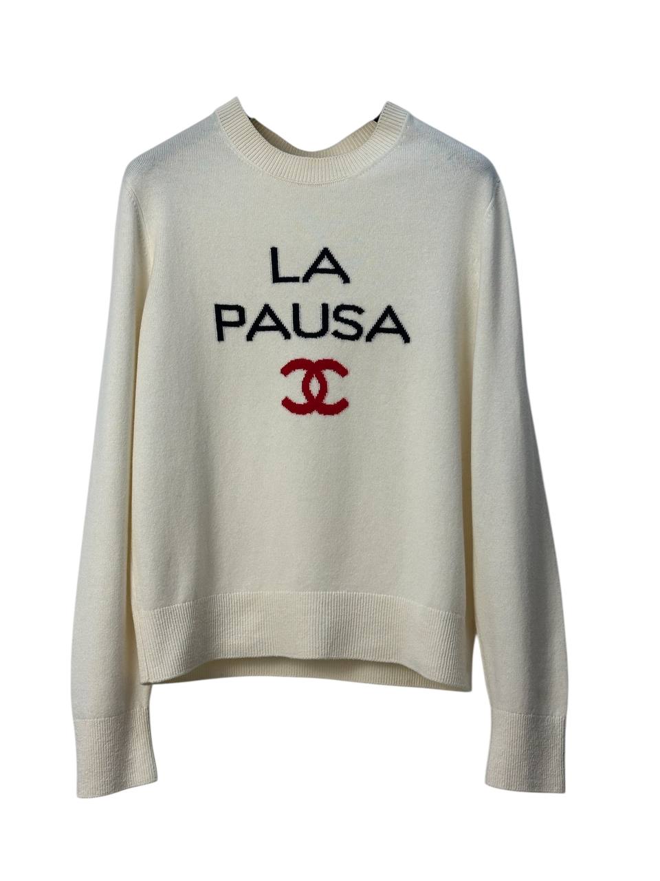 Chanel кашеміровий светр la pausa