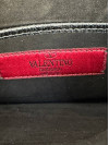 Valentino шкіряна сумка з металевими деталями #9