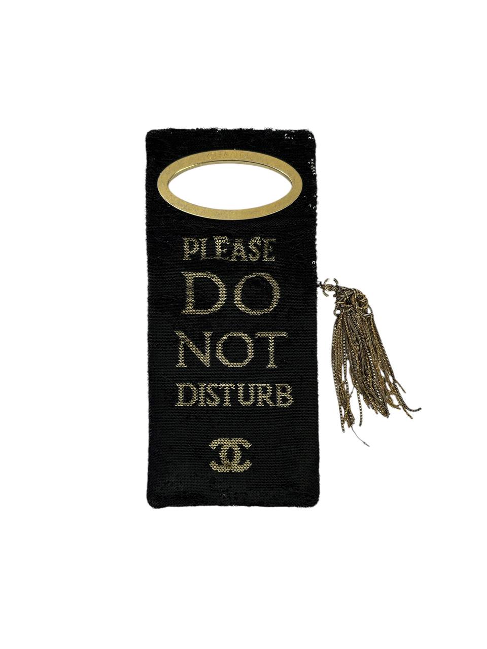 Chanel клатч з паєтками “Do Not Disturb” #1