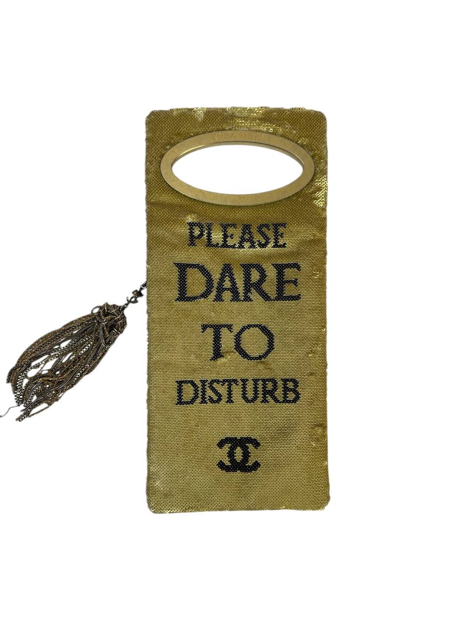 Chanel клатч з паєтками “Do Not Disturb” #4