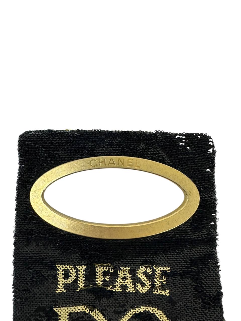 Chanel клатч з паєтками “Do Not Disturb” #6