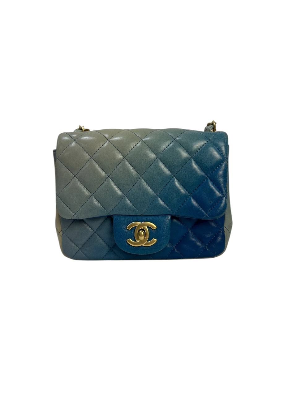 Chanel градієнтна шкіряна сумка Mini #1
