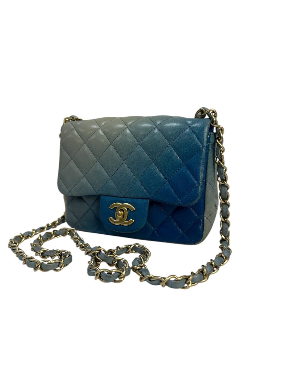 Chanel градієнтна шкіряна сумка Mini #3