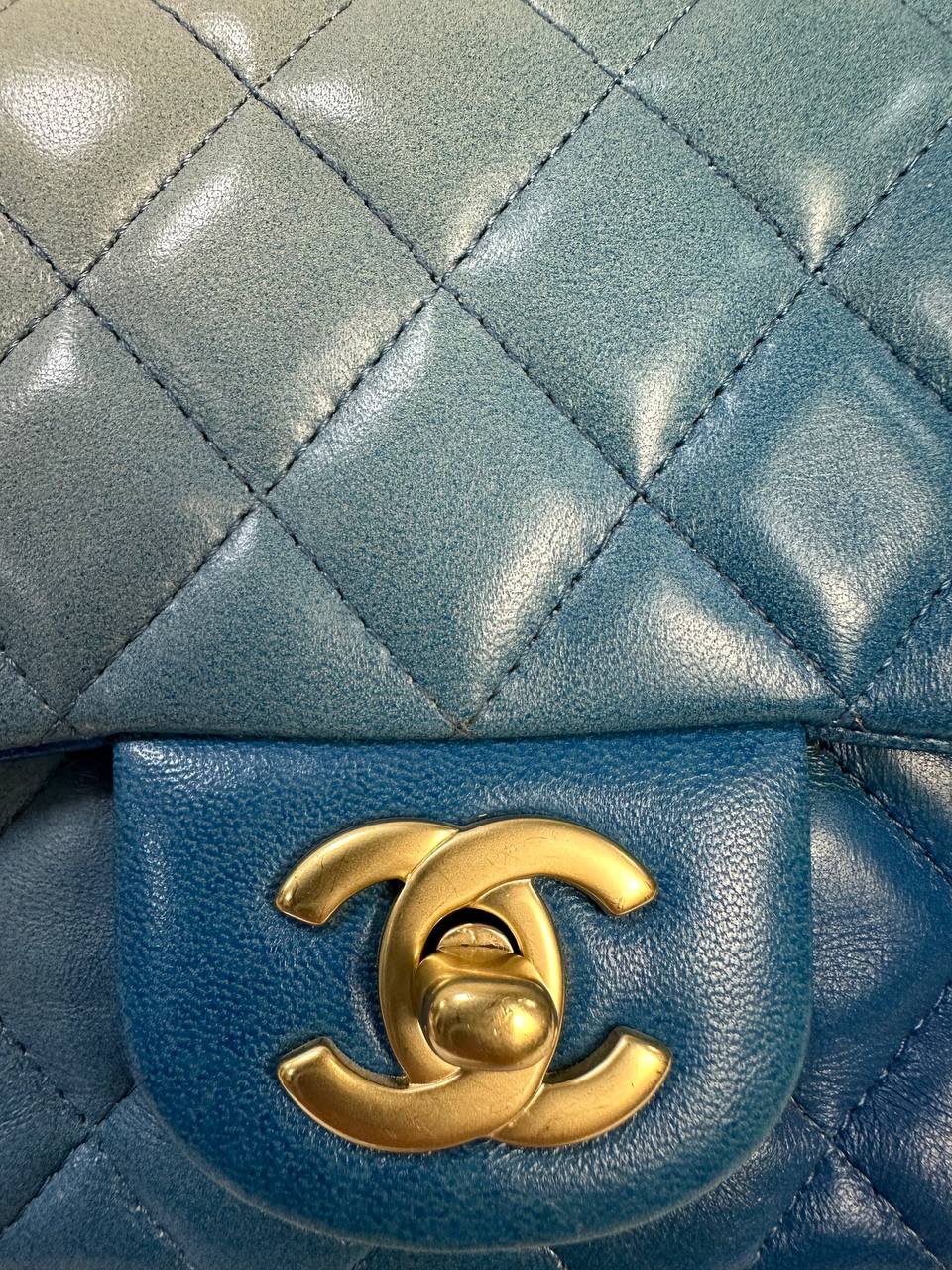Chanel градієнтна шкіряна сумка Mini #6
