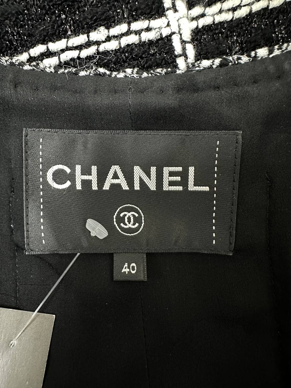 Chanel комбінезон з твіду з коротким рукавом #5