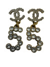 Chanel сережки з кристалами 5 #1