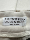 Brunello Cucinelli бежеві бавовняні штани #7