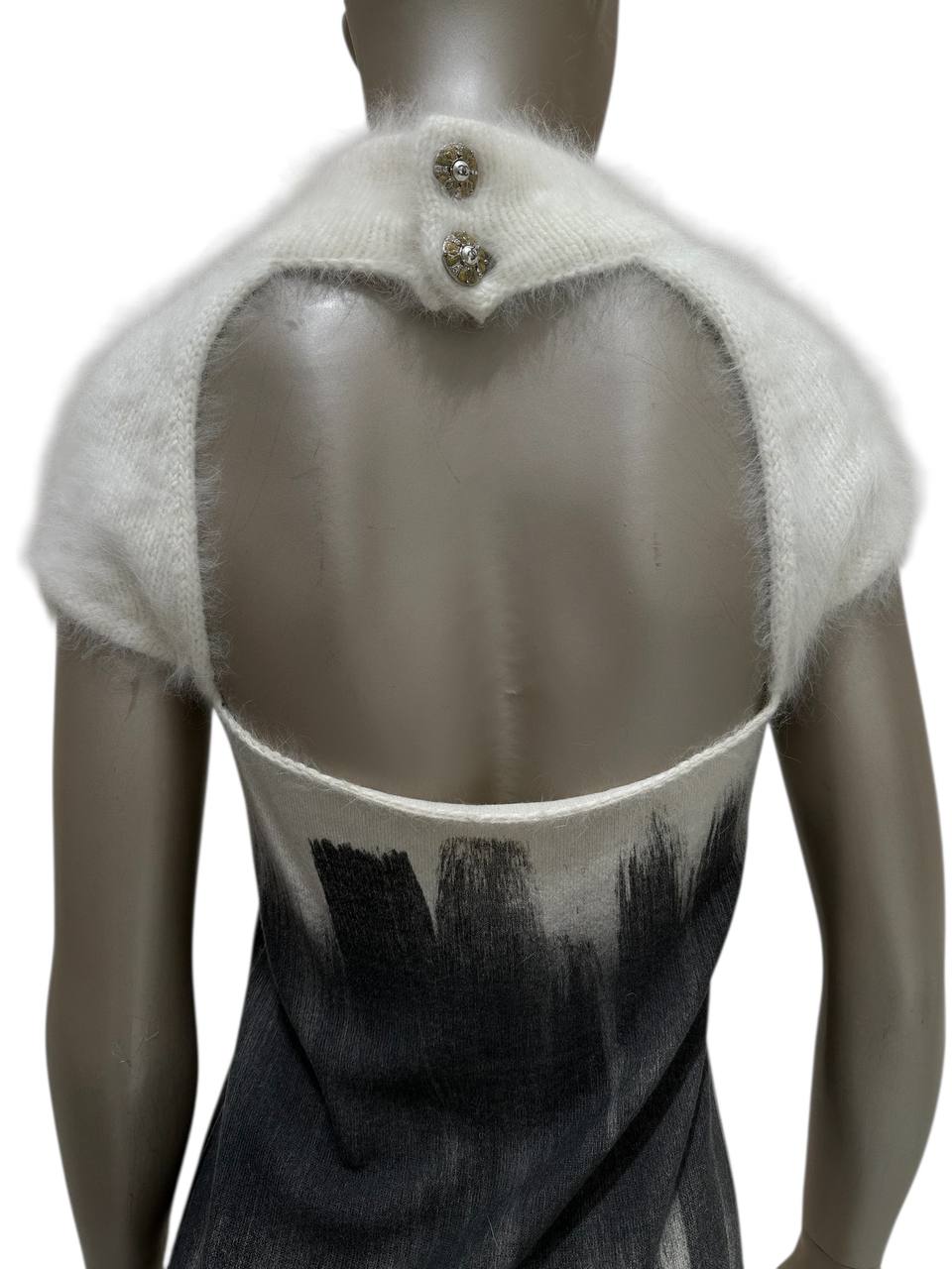 Chanel трикотажна сукня з ангорою #4