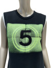 Chanel топ без рукавів із принтом “5” #3