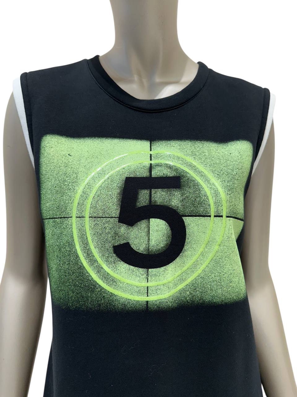 Chanel топ без рукавів із принтом “5” #3