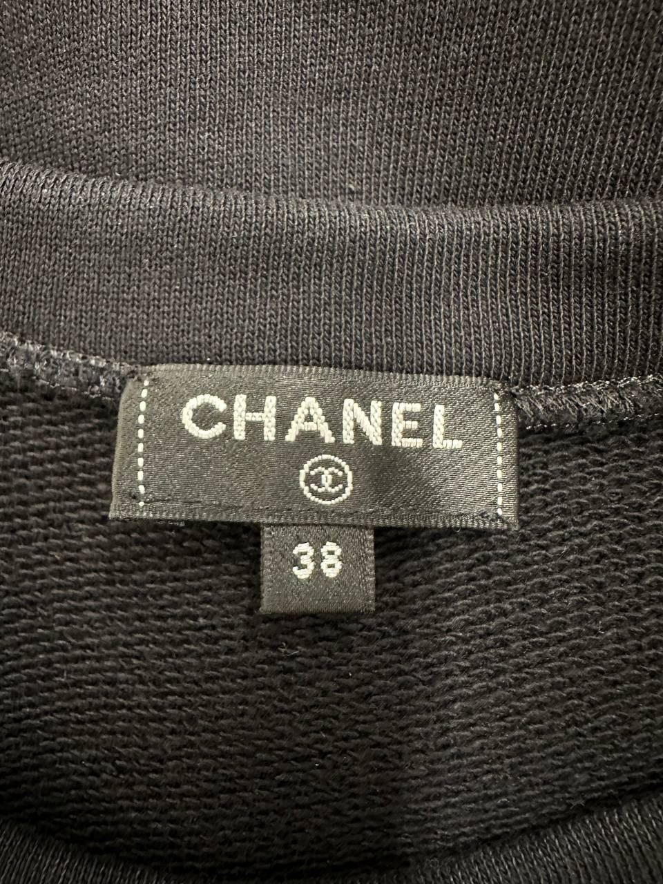 Chanel топ без рукавів із принтом “5” #4