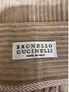 Brunello Cucinelli вельветові бежеві брюки #3
