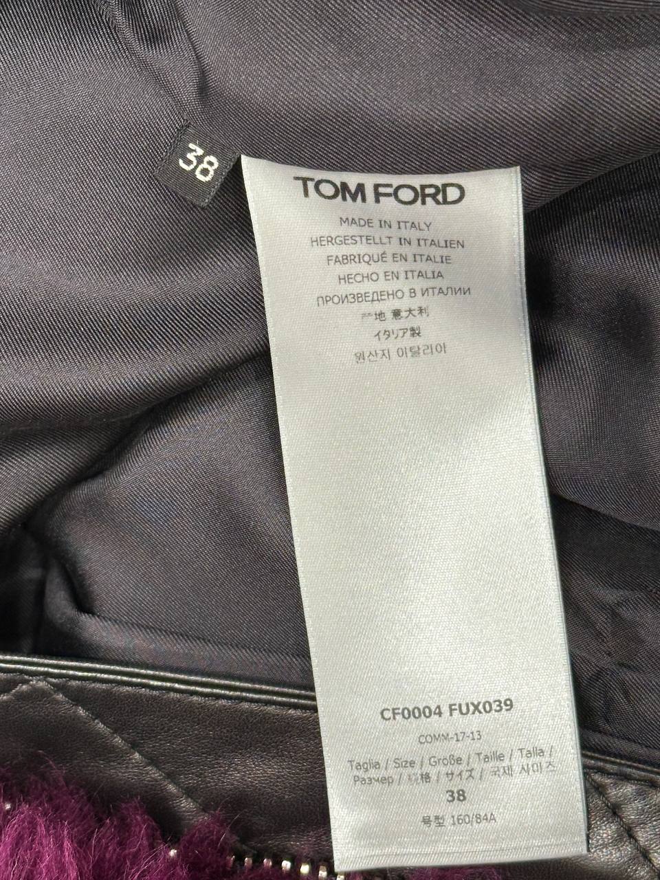 Tom Ford хутряна куртка з натурального ягнячого хутра #6