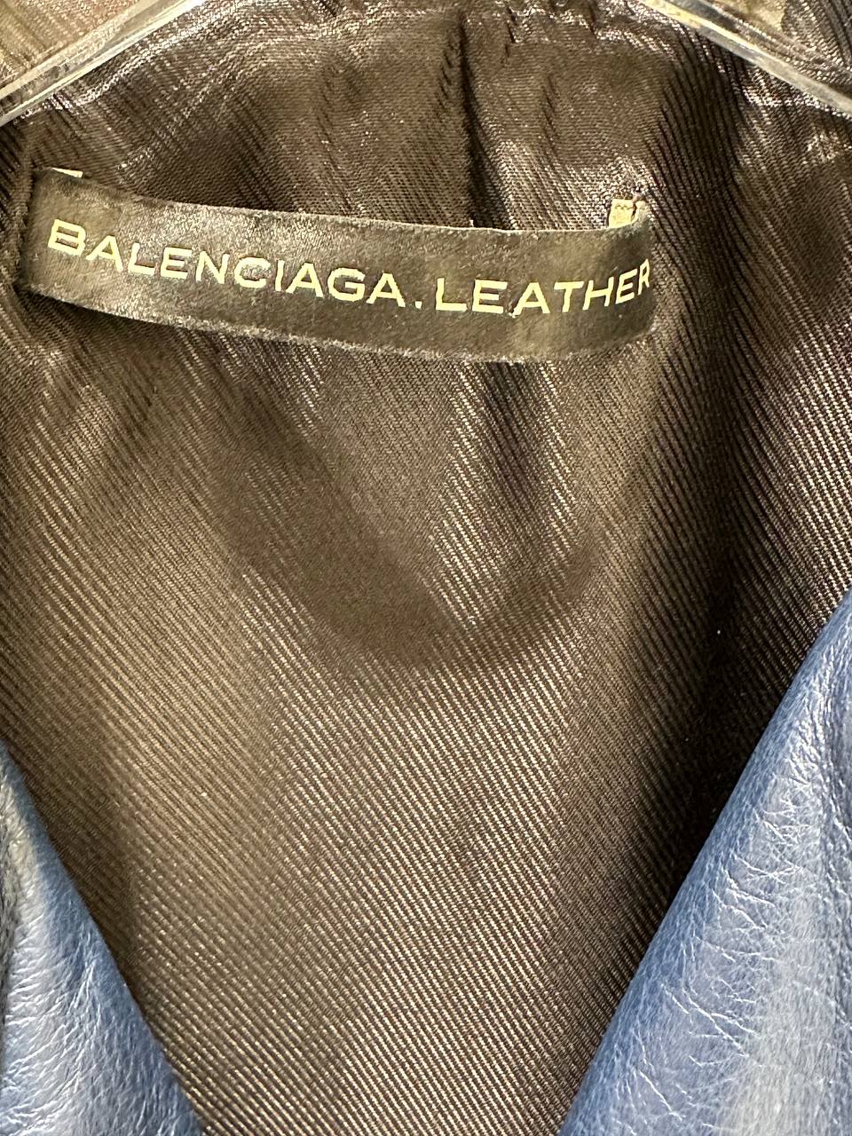 Balenciaga шкіряна куртка #4