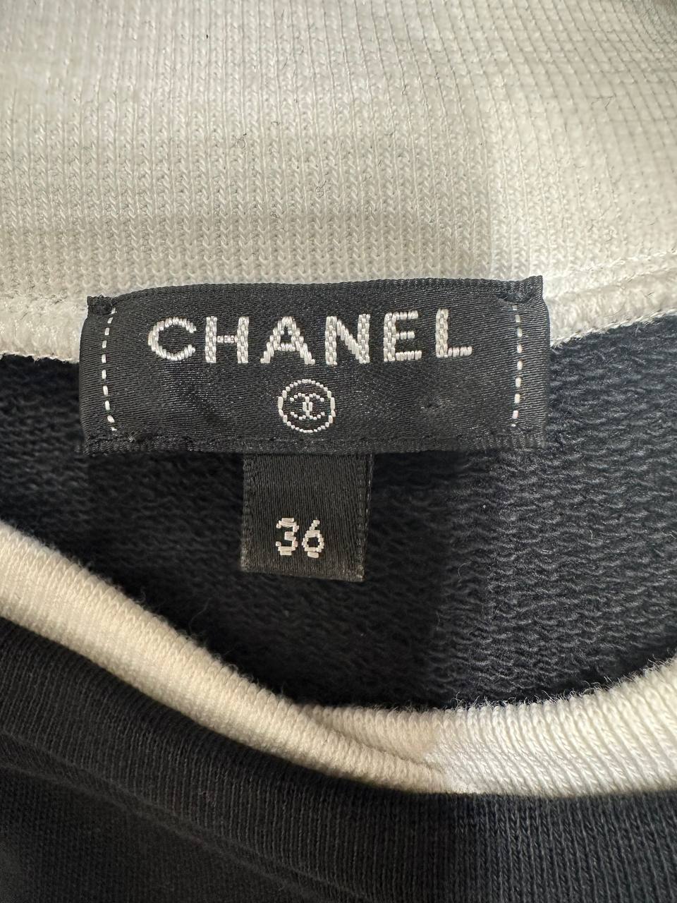 Chanel трикотажний топ без рукавів #4