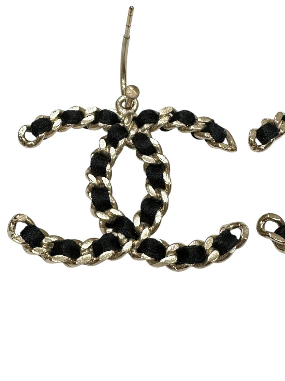 Chanel сережки з логотипом cc #3