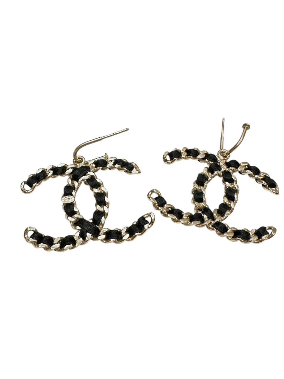 Chanel сережки з логотипом cc #4