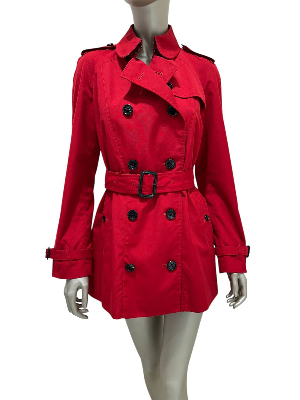 Burberry червоний тренчкот /