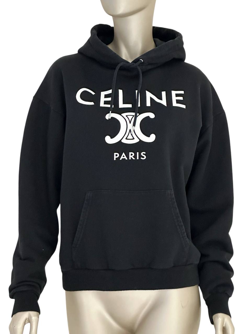 Celine худі з капюшоном і логотипом