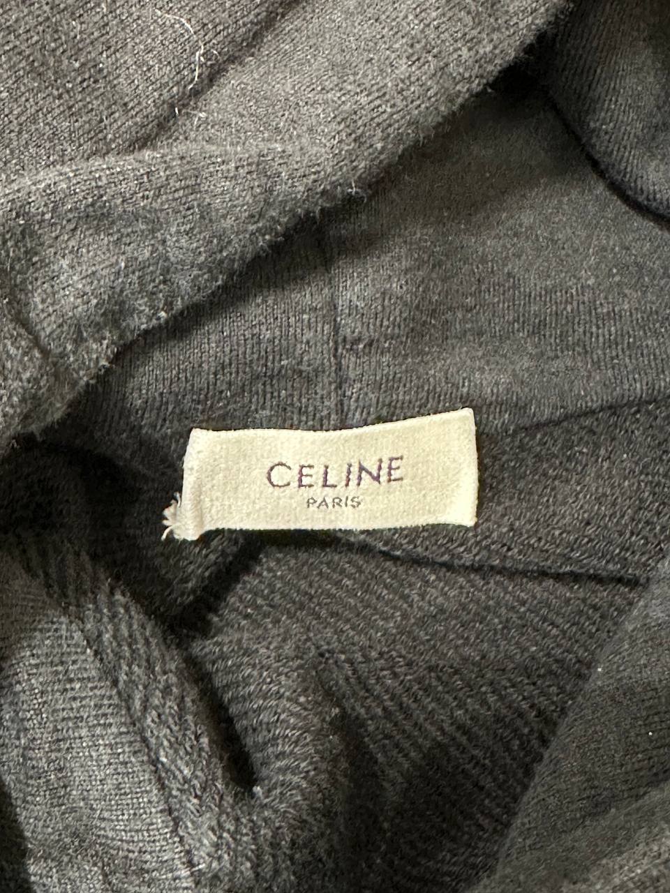 Celine худі з капюшоном і логотипом #4
