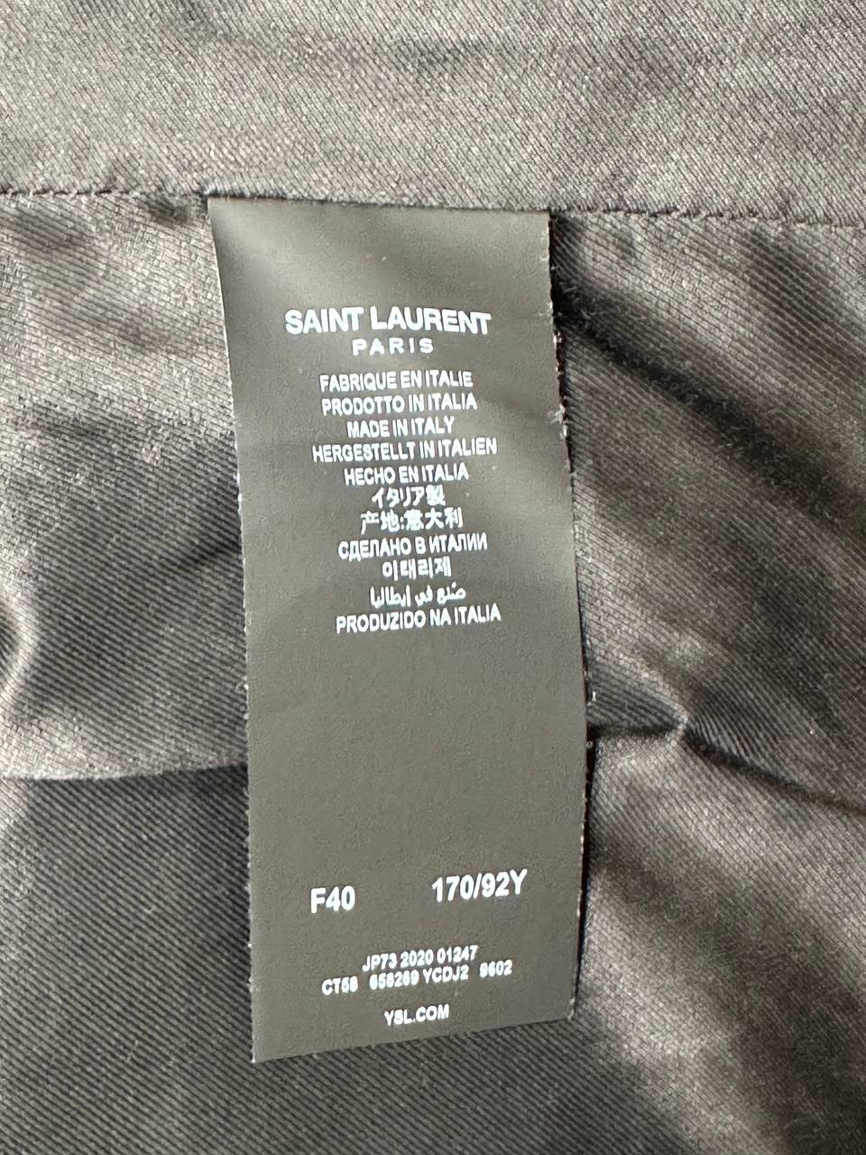 Saint Laurent шкіряна куртка #6