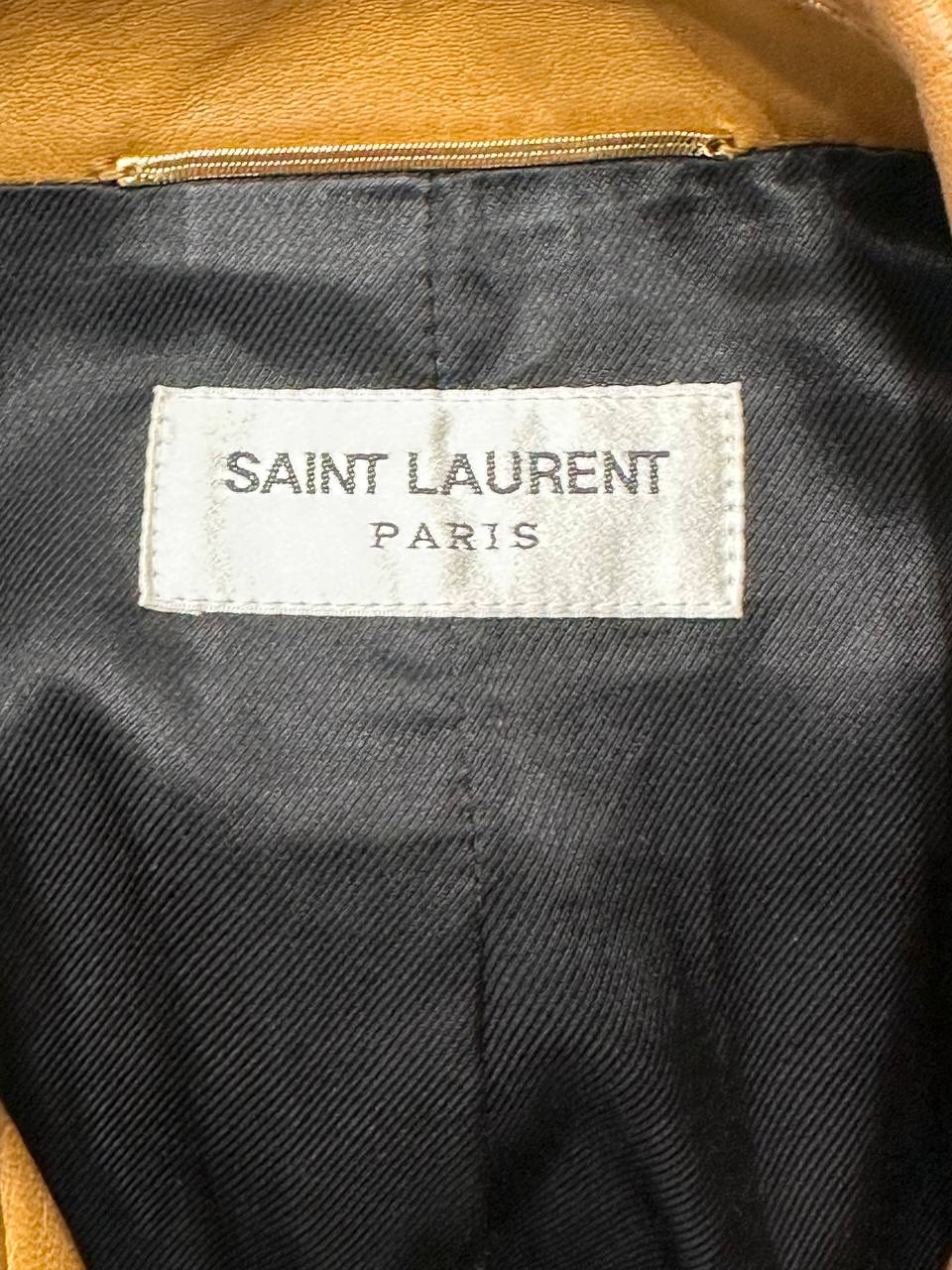 Saint Laurent шкіряна куртка #7