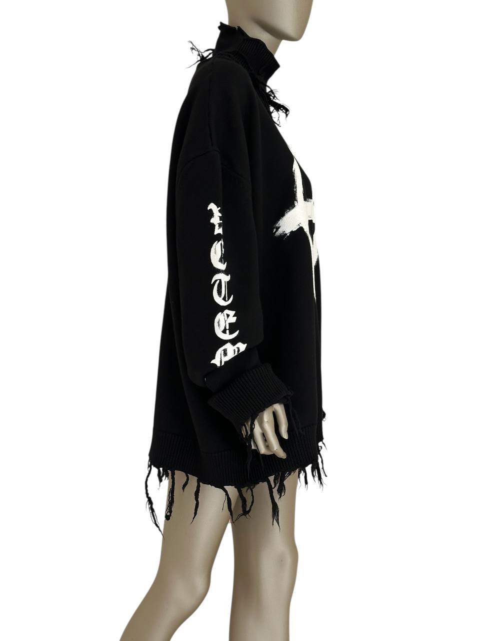 Vetements светр oversize з принтом анархії #2