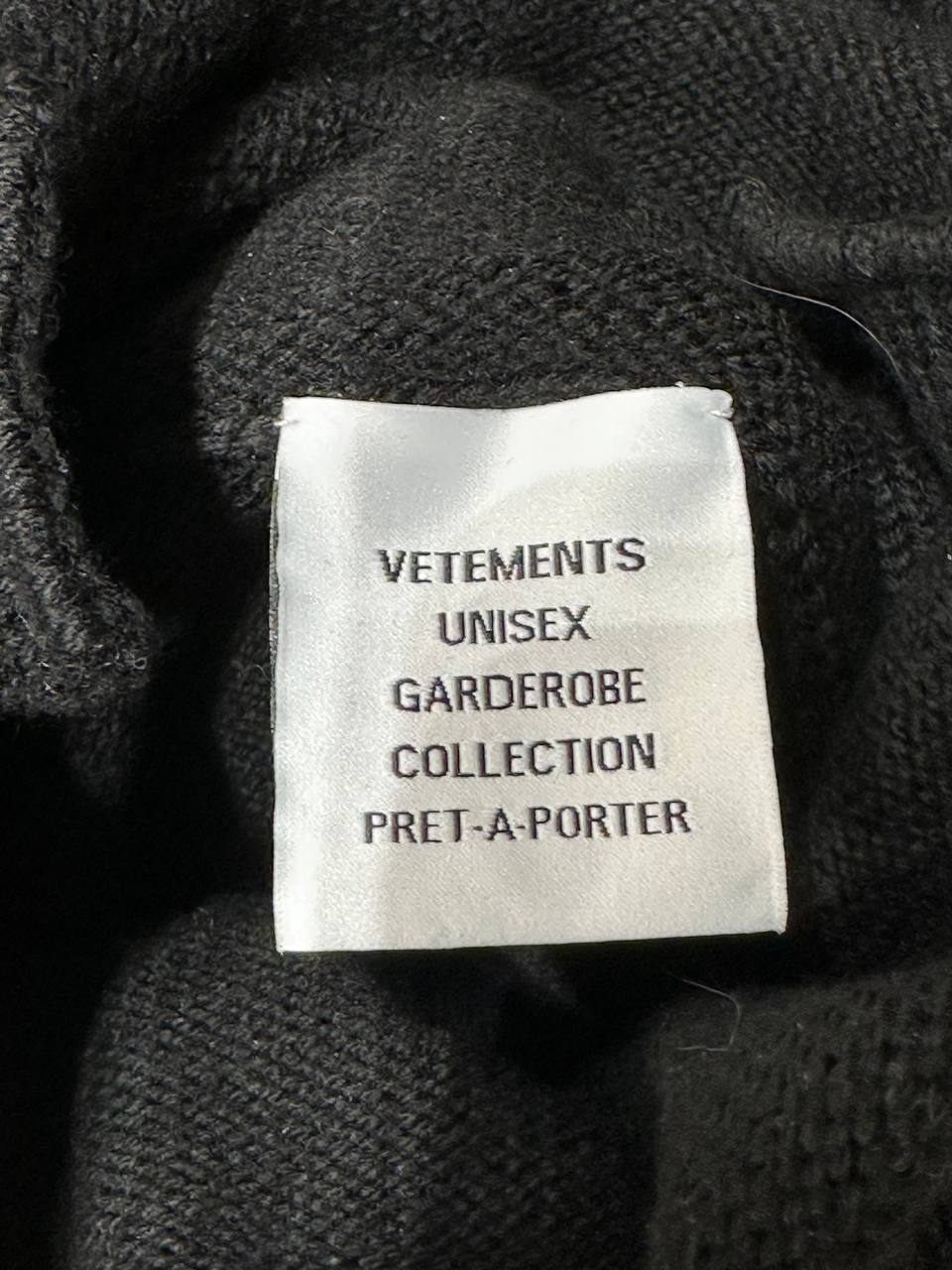 Vetements светр oversize з принтом анархії #6