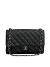 Chanel сумка flap зі шкіри caviar #1