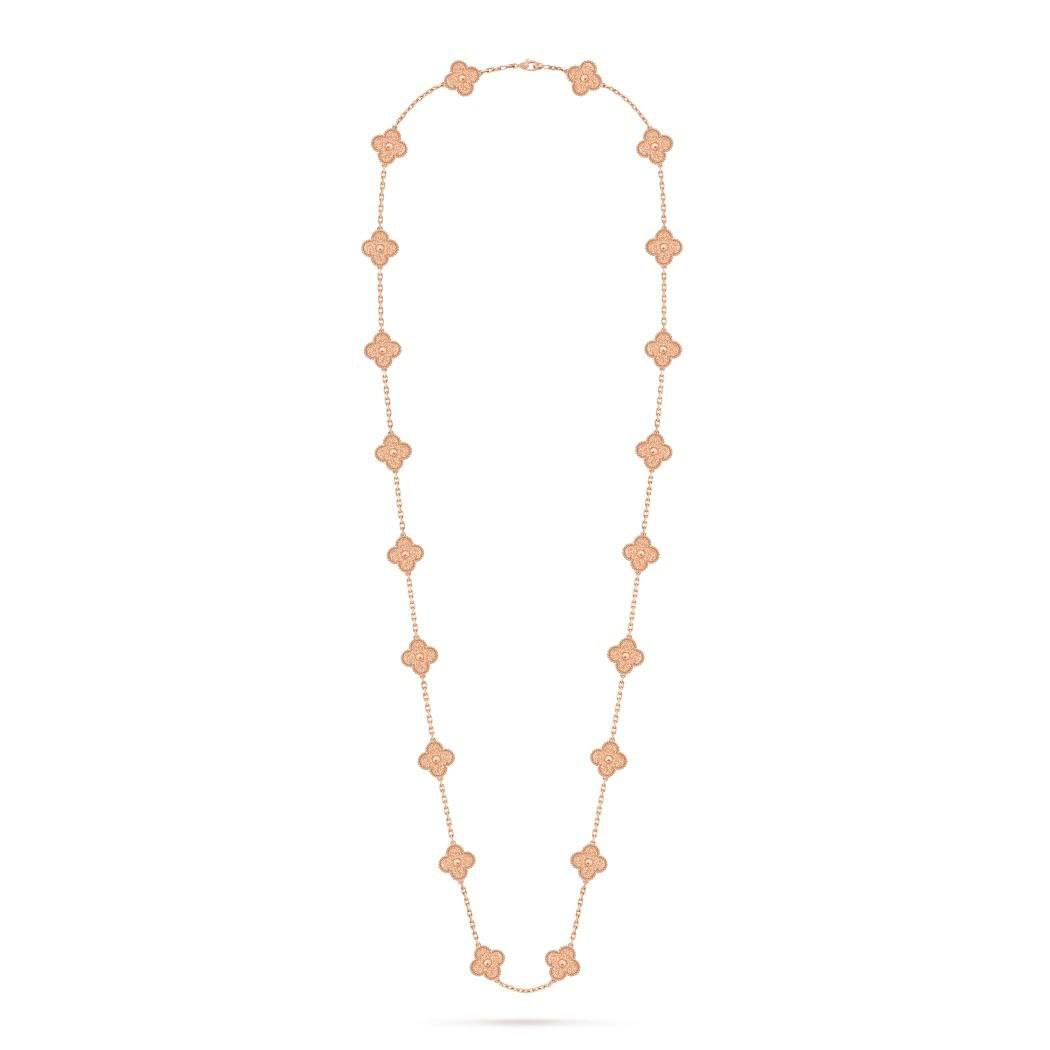 Van Cleef & Arpels sautoir vintage alhambra #3