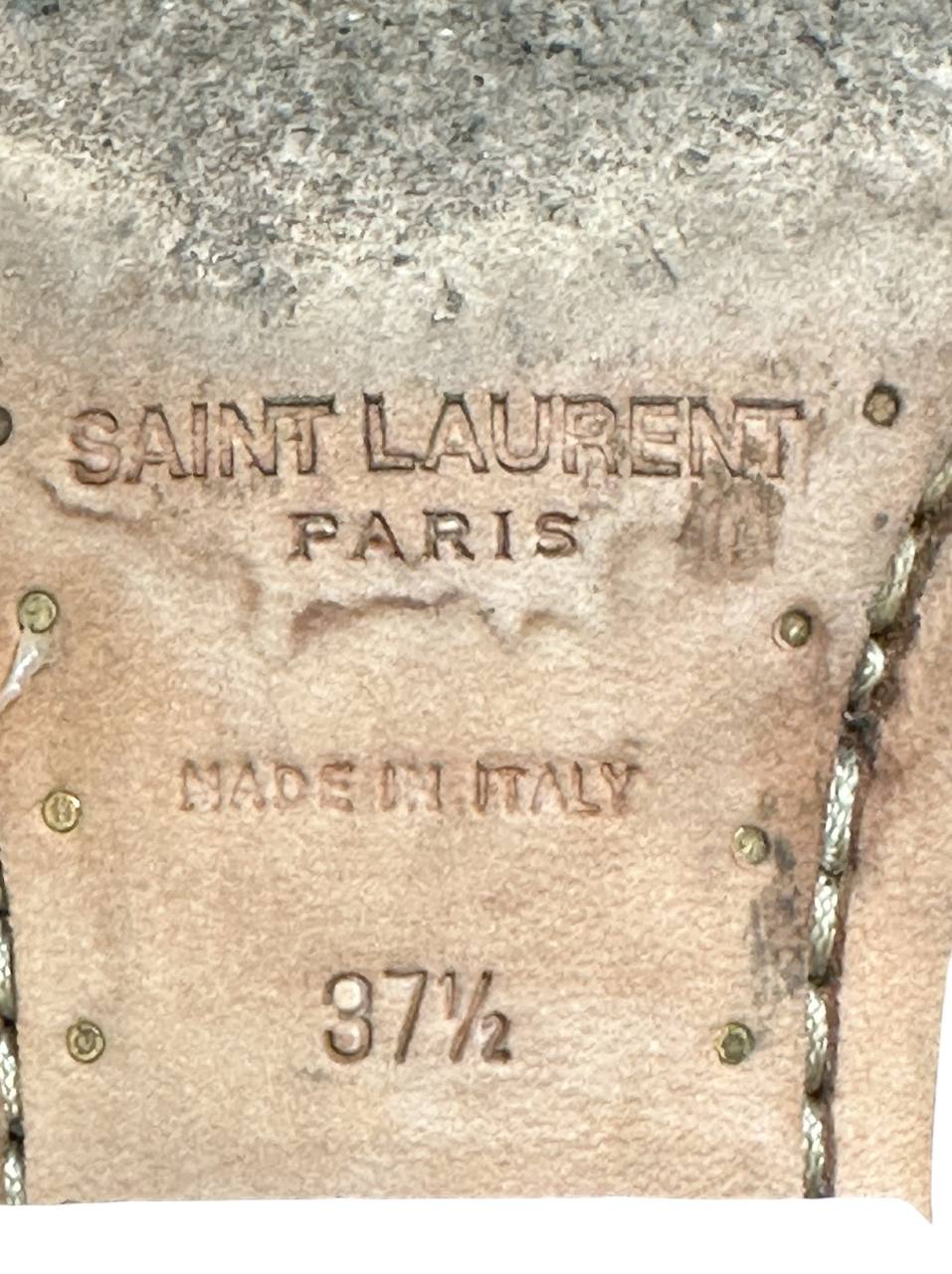 Saint Laurent шкіряні ботильйони #6