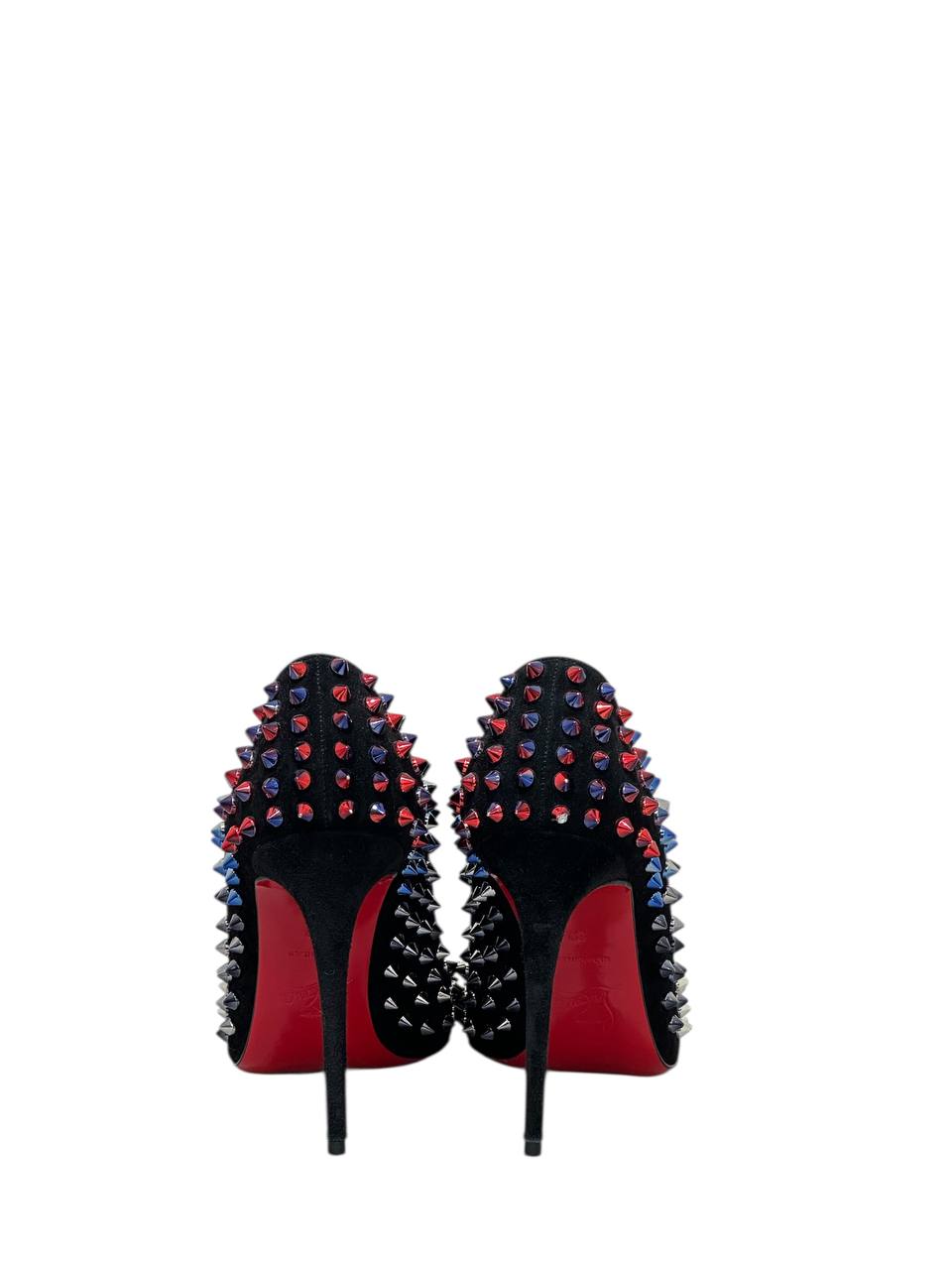 Christian Louboutin туфлі-човники на шпильці з шипами #3