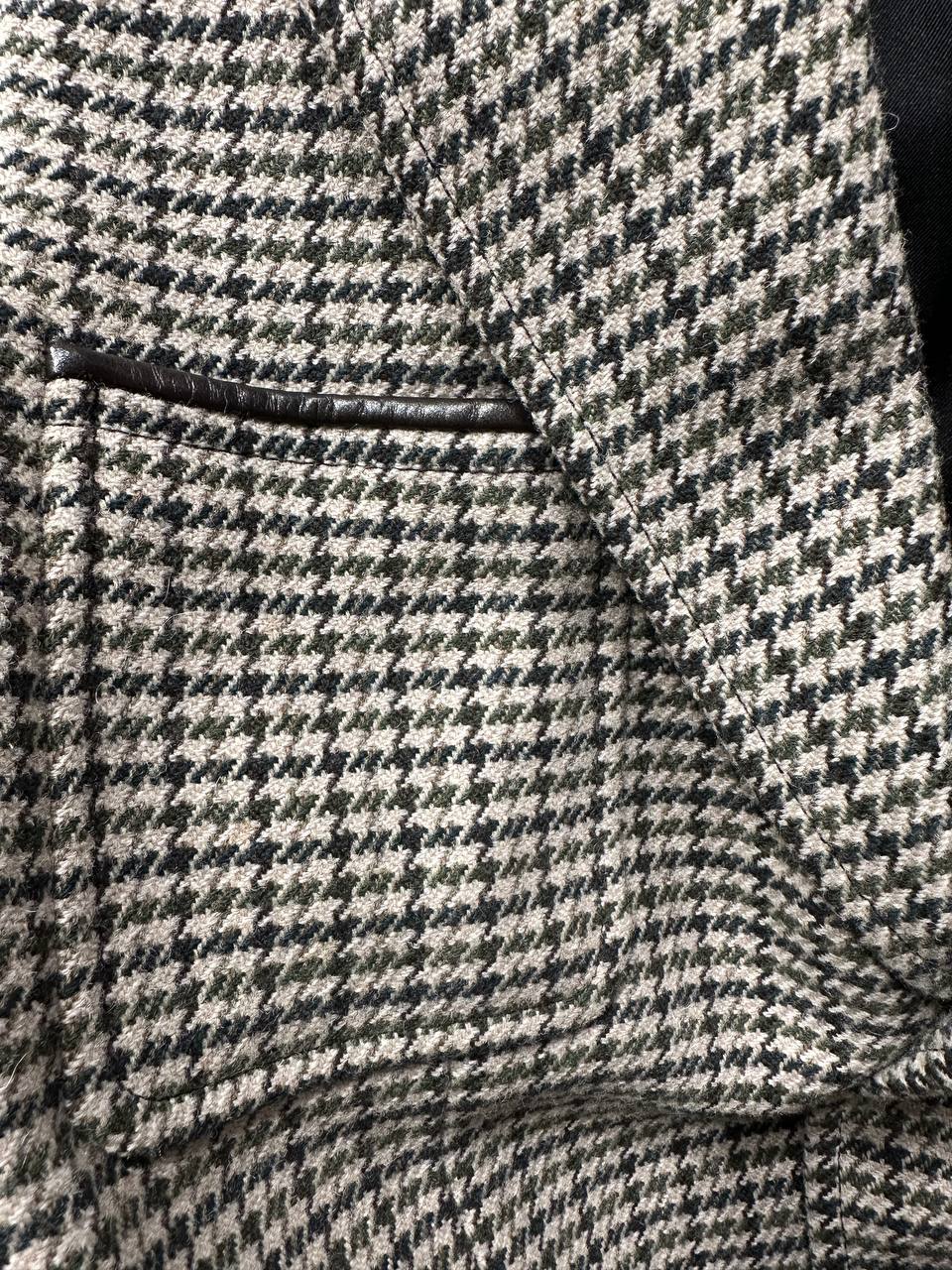 Saint Laurent жакет у принт «гусяча лапка #9