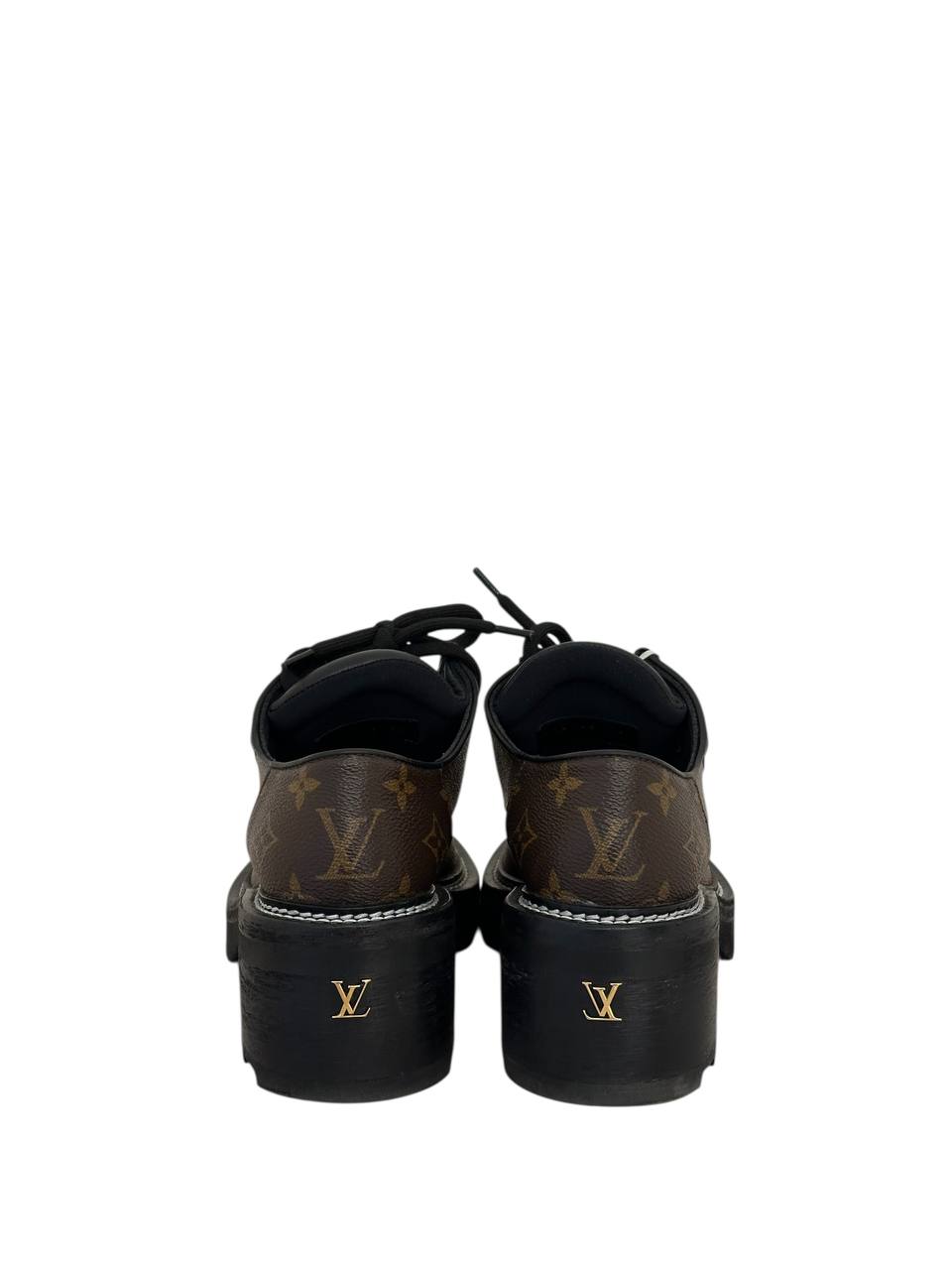 Louis Vuitton лофери на масивному каблуці #4