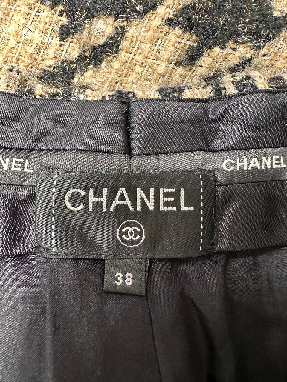Chanel твідовий костюм з жакетом та брюками #9
