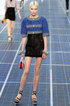 Chanel костюм с сетчатой текстурой черный #9