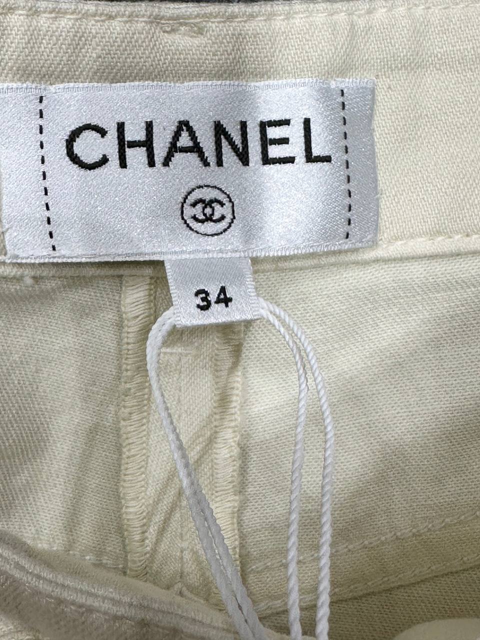 Chanel шорти світло-бежеві класичні #6