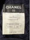 Chanel сукня трикотажна темно-синя #5