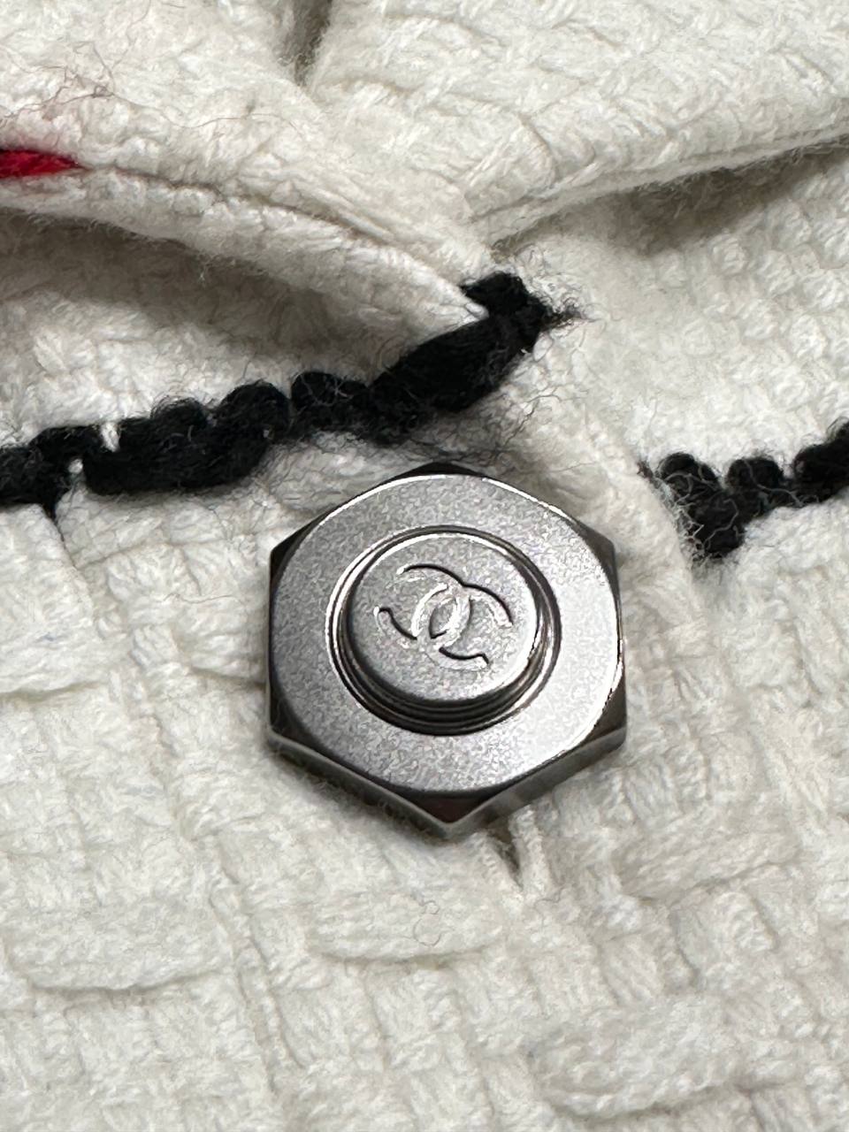 Chanel жакет твідовий білий Hamburg Métiers d’Art 2018 #5