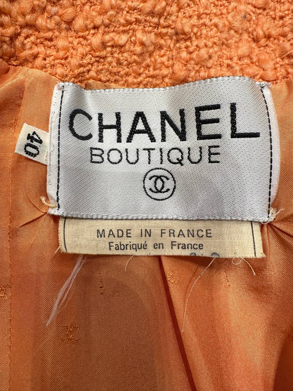 Chanel твідовий костюм 1994 #8