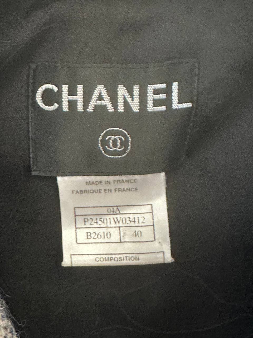 Chanel твідовий жакет з паєтками #9