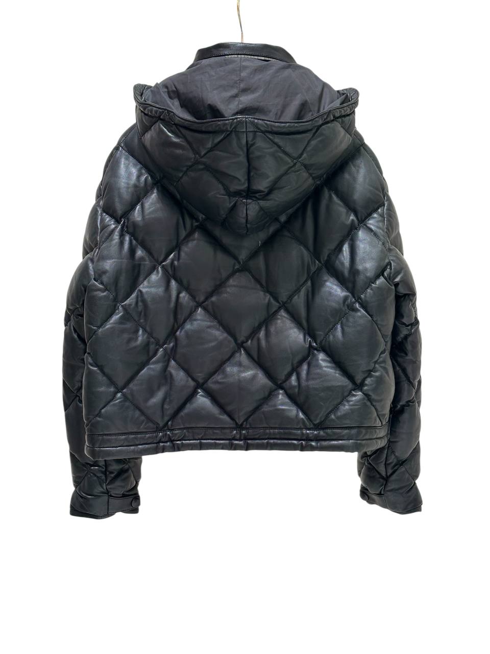 Saint Laurent шкіряний пуховик #4