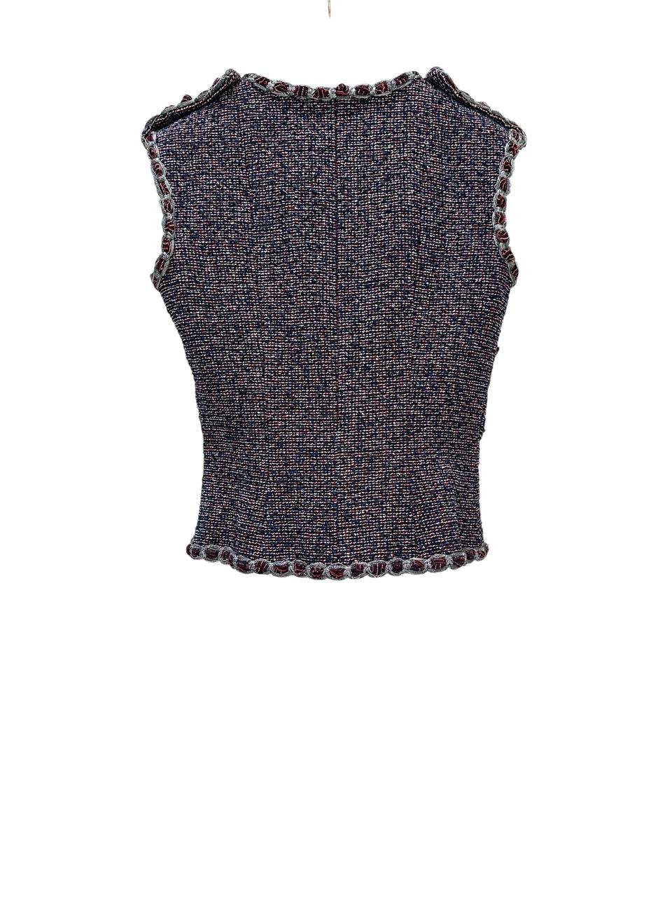 Chanel твідовий жилет #2
