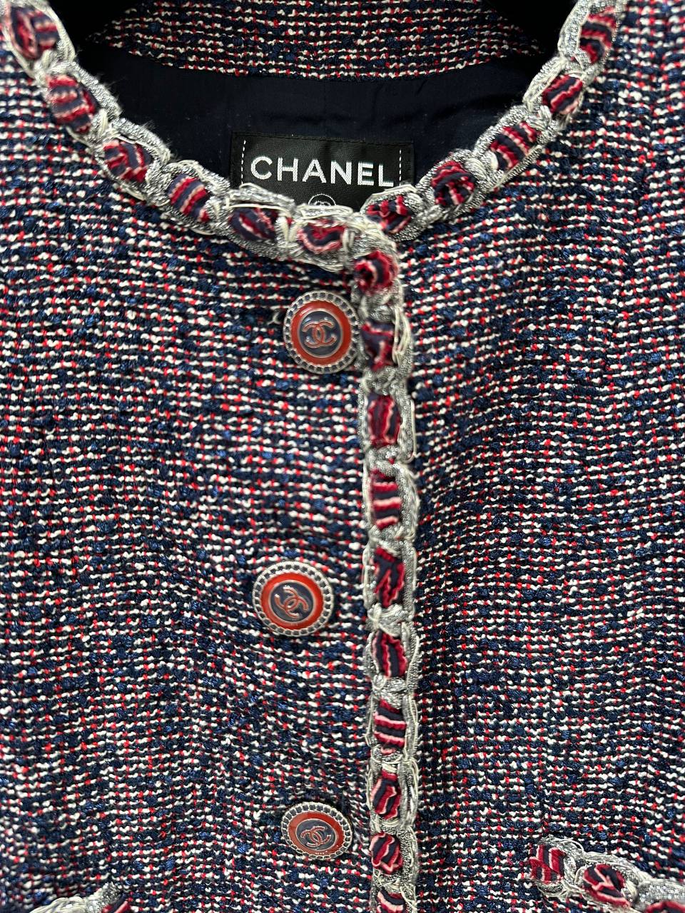 Chanel твідовий жилет #3