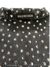 Balenciaga джинсова куртка з принтом #5