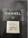 Chanel жакет із фактурної тканини з ґудзиком CC #6